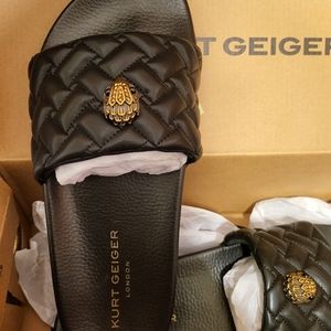 Kurt Geiger 8.5 Black slides